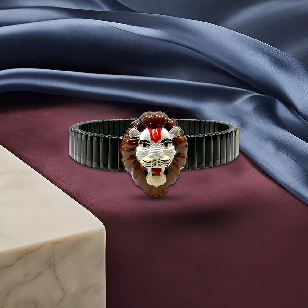 GBB-Enamel Lion with bg